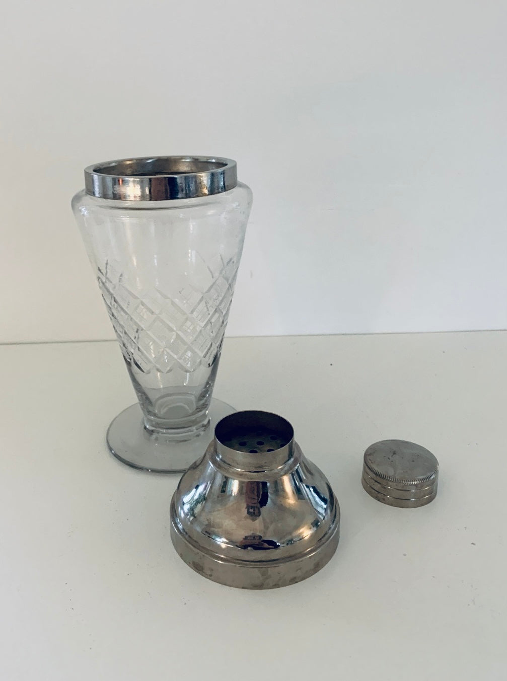 Vintage cocktail shaker