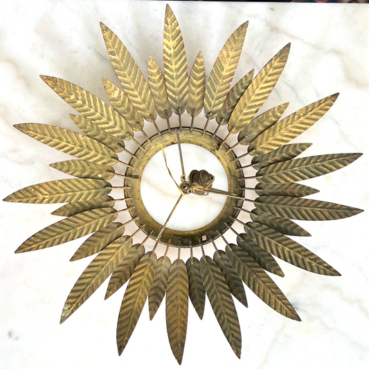 Large Spanish Sunburst lamp D:50cm